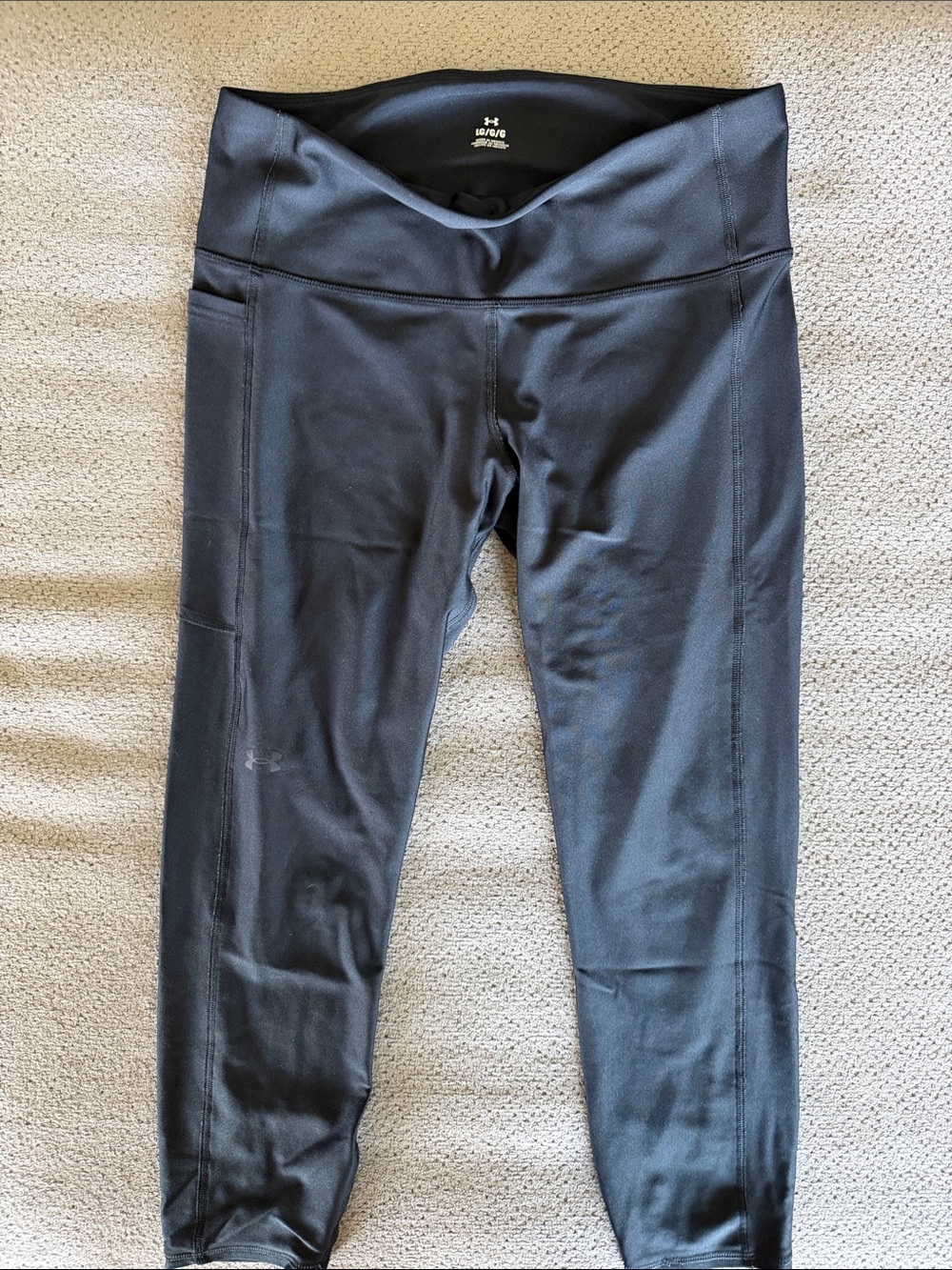 Under Armour Black Compression High-Waist Leggings